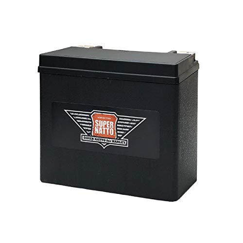 スーパーナット ハーレー専用AGMバッテリー 65989-97S■YTX20L-BS YTX20HL-BS 65989-97C 互換 65989-97S (65989-97S 初期補充電つき)